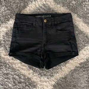 American Eagle Black Shorts